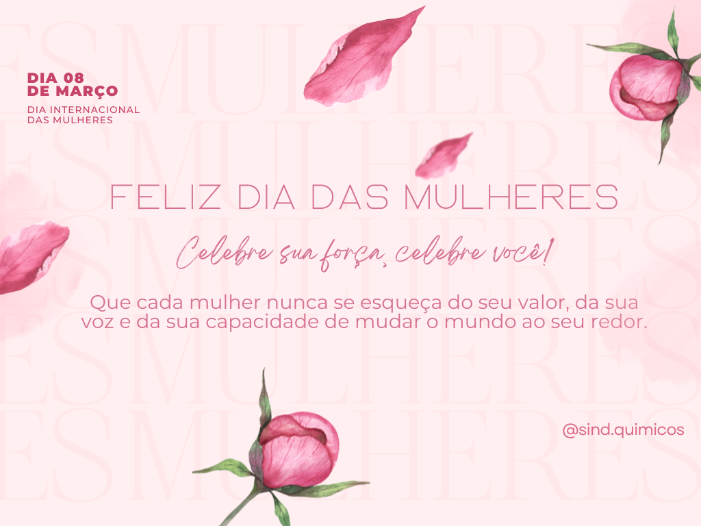 DIA INTERNACIONAL DA MULHER